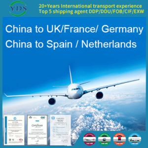 Royalmail DHL UPS Air dropshipping maritime vers l'Allemagne Royaume-Uni France Espagne Pays-Bas amazon fba YDS
